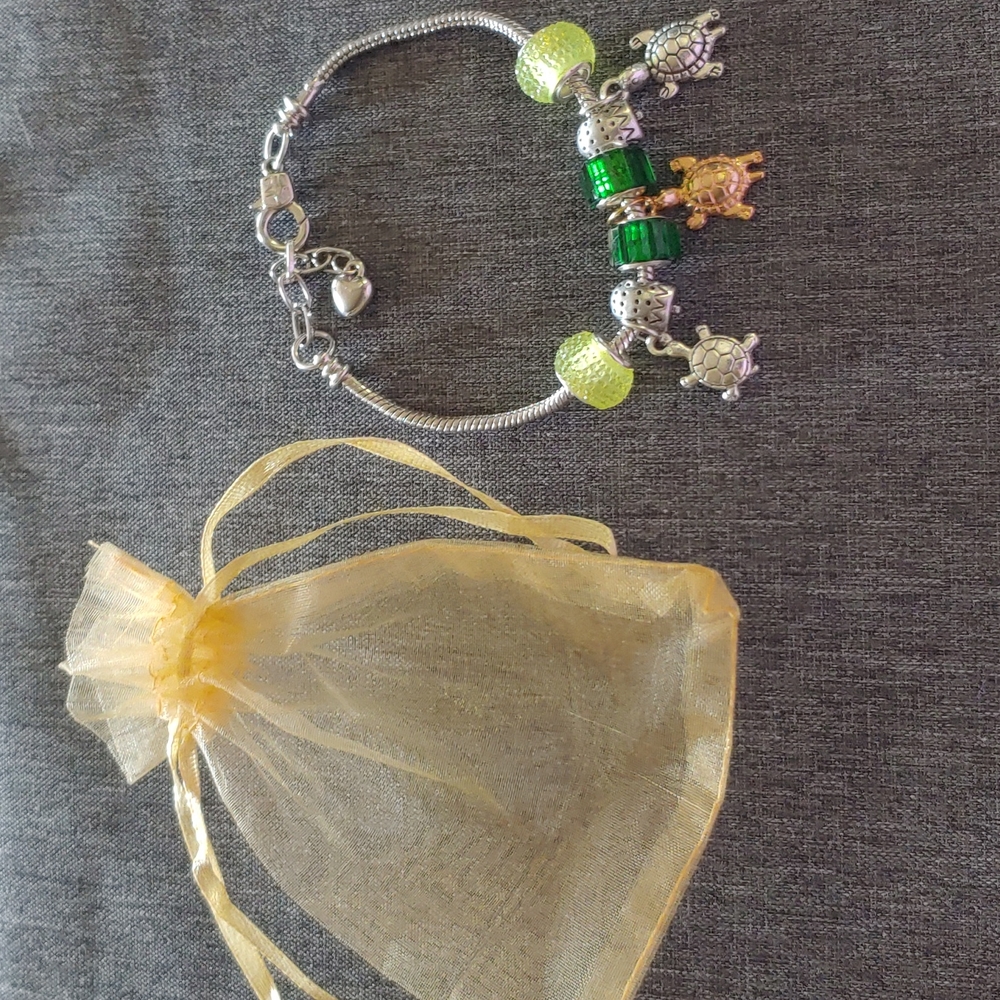 NWOT 🐢 Turtles Charm Bracelet